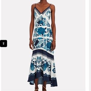 FARM RIO
Tropical Tiles Floral Maxi Dress. Size M. Excellent condition